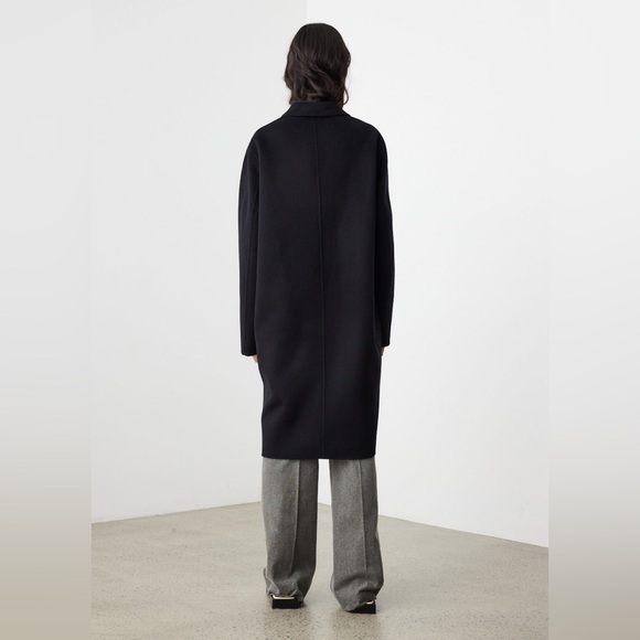 Acne Studios Single-Breasted Wool Coat - Women’s Size 36 (US4) - Picture 5 of 9